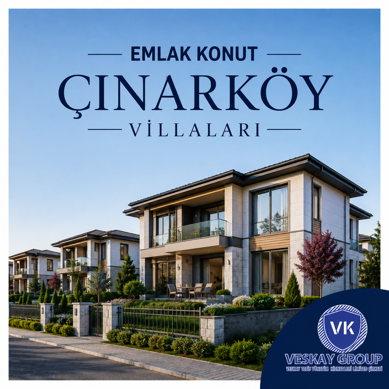 EMLAK KONUT ÇINARKÖY - Veskay Group referans