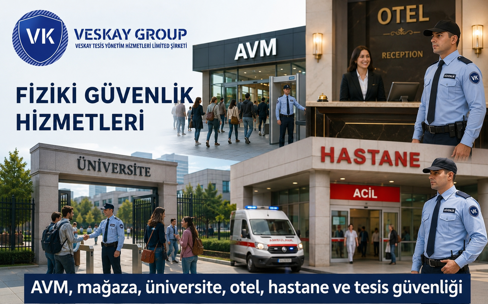 İstanbul Fiziki Güvenlik Hizmetleri - Veskay Group